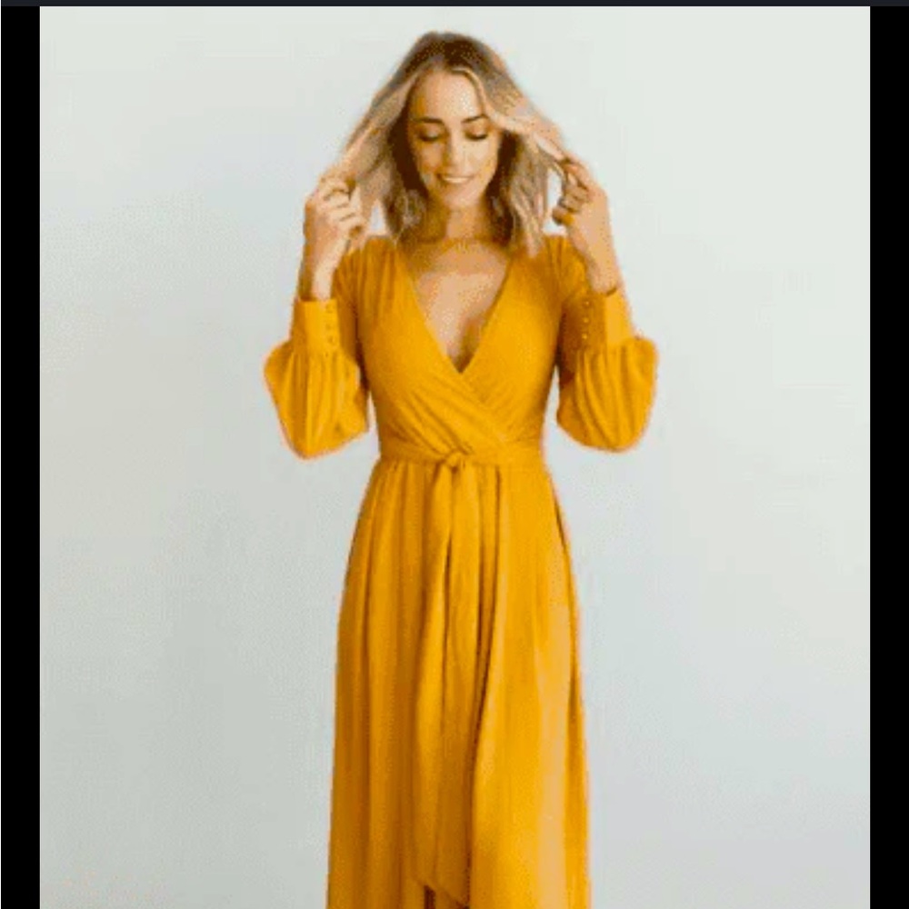 Baltic Born Lydia Large in Mustard READ COMMENTS PLEASE